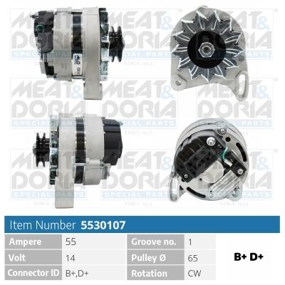 Generator MEAT & DORIA 5530107