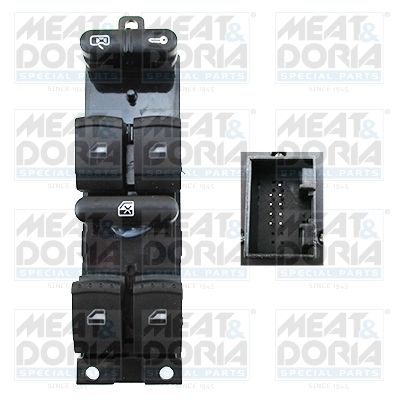 Schalter, Fensterheber MEAT & DORIA 26345