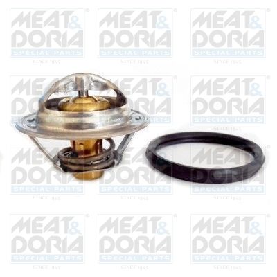Thermostat, Kühlmittel MEAT & DORIA 92830