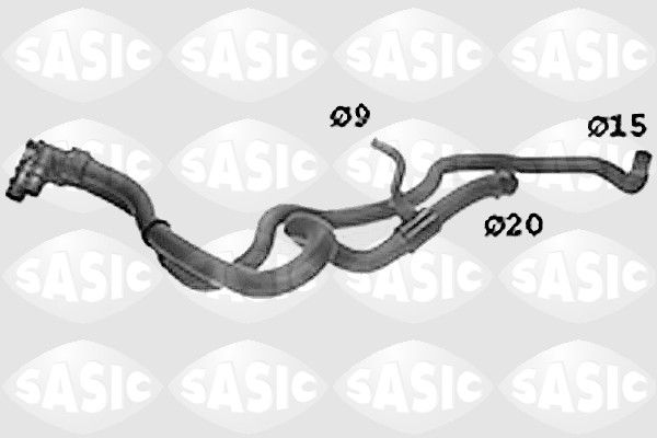 Kühlerschlauch SASIC SWH0513