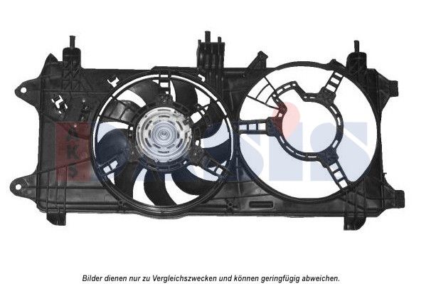 Lüfter, Motorkühlung AKS DASIS 088137N