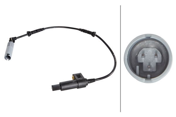 Sensor, Raddrehzahl HELLA 6pu 009 106-271