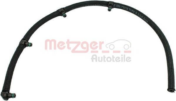 Schlauch, Leckkraftstoff METZGER 0840004