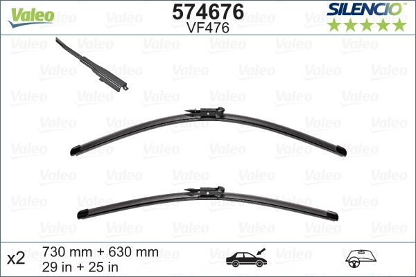 Wischblatt VALEO 574676