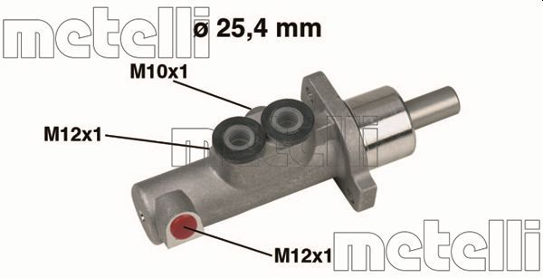 Hauptbremszylinder METELLI 05-0440