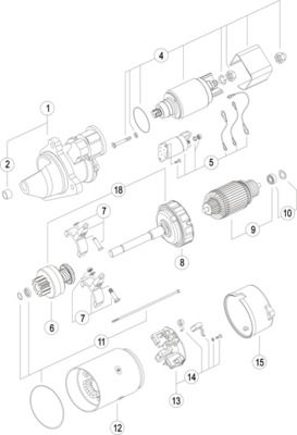 Starter MAHLE MS 294