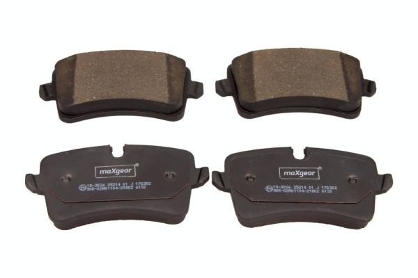 Bremsbelagsatz, Scheibenbremse MAXGEAR 19-3026