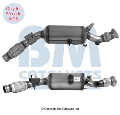 Rußpartikelfilter BM CATALYSTS BM11461H