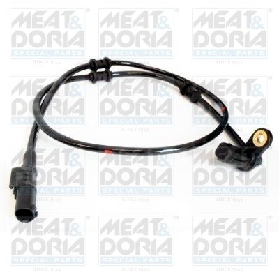 Sensor, Raddrehzahl MEAT & DORIA 90580