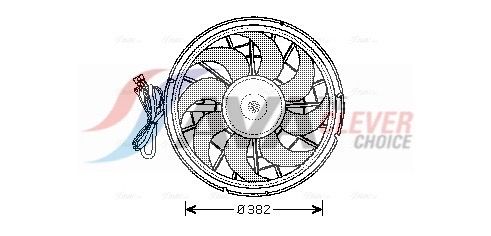 Lüfter, Motorkühlung AVA QUALITY COOLING VO7507