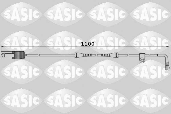 Warnkontakt, Bremsbelagverschleiß SASIC 6236035