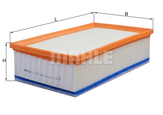 Luftfilter KNECHT LX 2996