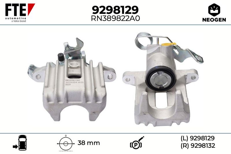 Bremssattel FTE 9298129