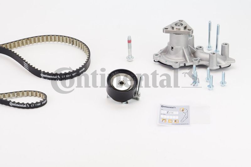 Wasserpumpe + Zahnriemensatz CONTINENTAL CTAM CT1211WP2PRO