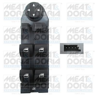 Schalter, Fensterheber MEAT & DORIA 26332