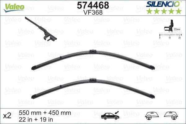 Wischblatt VALEO 574468