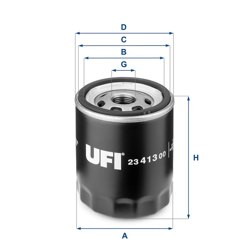 Ölfilter UFI 23.413.00
