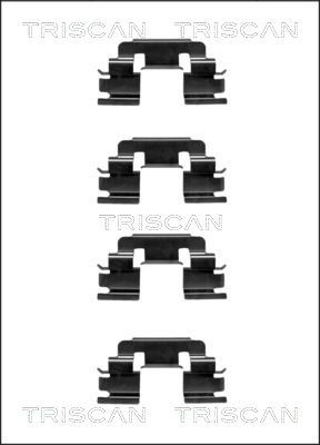 Zubehörsatz Scheibenbremsbelag TRISCAN 8105 171006