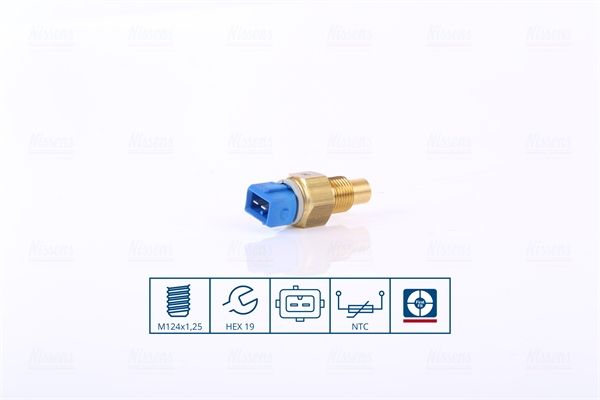 Sensor, Kühlmitteltemperatur NISSENS 207049