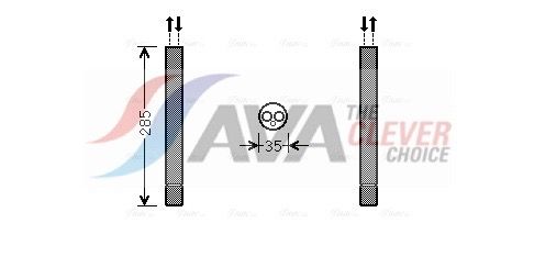 Trockner, Klimaanlage AVA QUALITY COOLING FDD599
