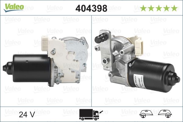 Scheibenwischermotor VALEO 404398