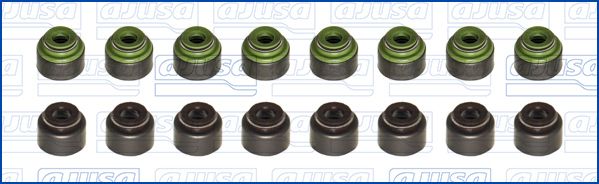 Dichtungssatz, Ventilschaft AJUSA 57045200