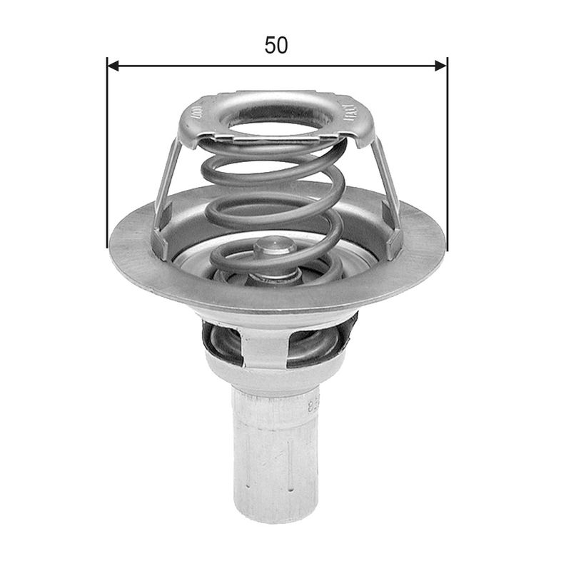 Thermostat, Kühlmittel GATES TH23491G1