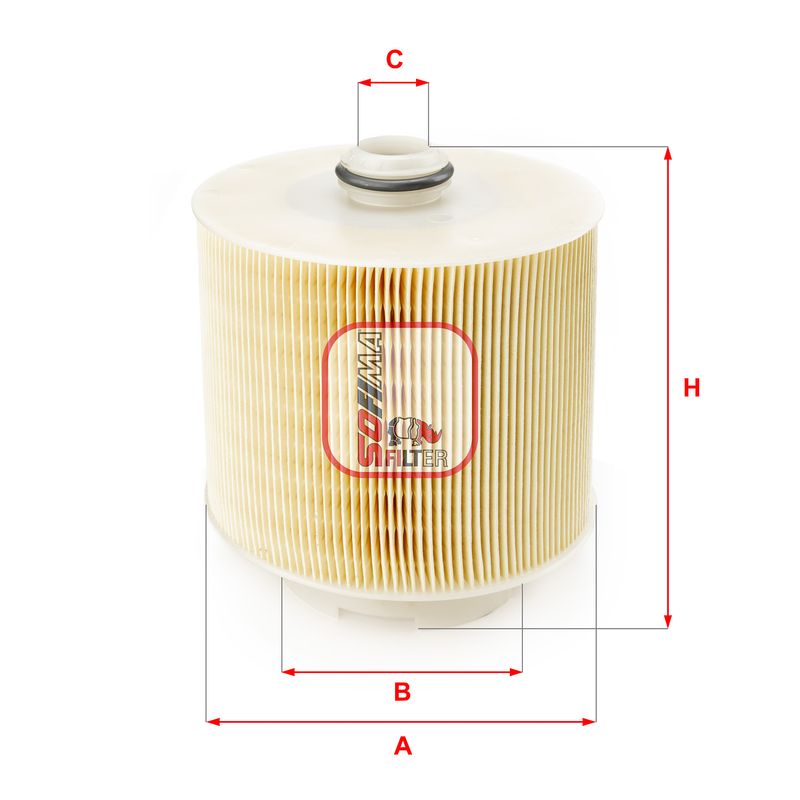 Luftfilter SOFIMA S 7598 A