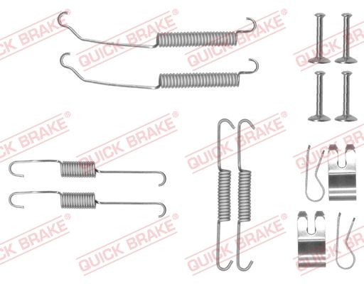 Zubehörsatz, Bremsbacken QUICK BRAKE 105-0882