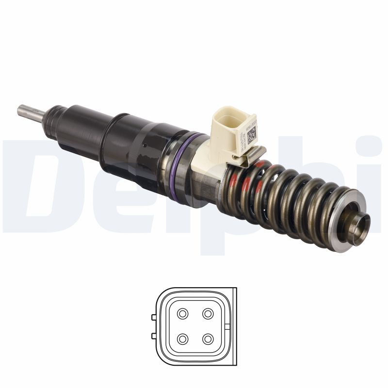 Einspritzventil DELPHI BEBE4L11001-12B1