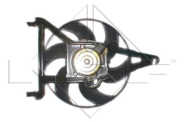 Lüfter, Motorkühlung NRF 47222