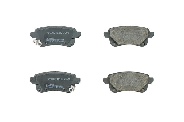 Bremsbelagsatz, Scheibenbremse AISIN BPRE-7008