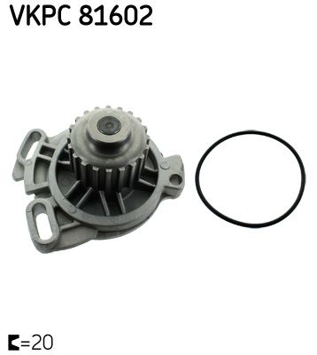 Wasserpumpe, Motorkühlung SKF VKPC 81602