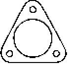 Dichtung, Abgasrohr CORTECO 027397H