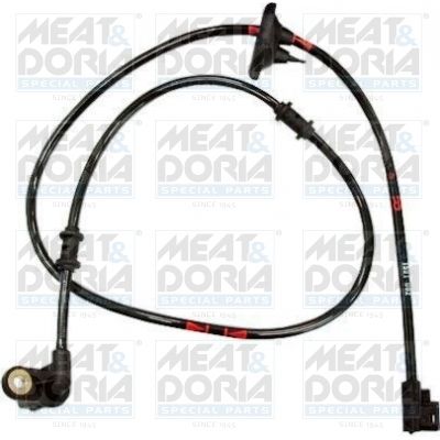 Sensor, Raddrehzahl MEAT & DORIA 90284