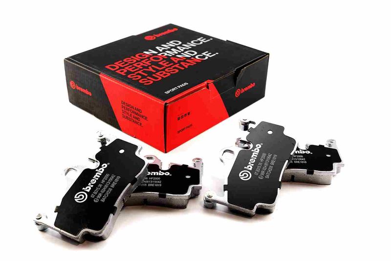 Hochleistungs-Bremsbelagsatz BREMBO 07.B315.36