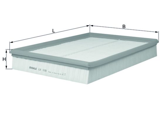 Luftfilter MAHLE LX109