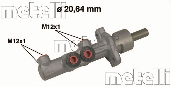 Hauptbremszylinder METELLI 05-0493