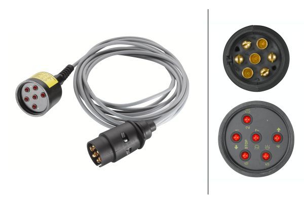 Prüfgerät, Anhängersteckdose HELLA 8PD 004 509-001