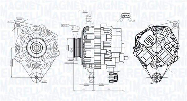 Generator MAGNETI MARELLI 063733526010