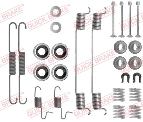 Zubehörsatz, Bremsbacken QUICK BRAKE 105-0818