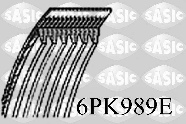Keilrippenriemen SASIC 6PK989E