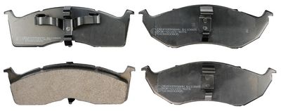 Bremsbelagsatz, Scheibenbremse DENCKERMANN B110865