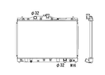 Kühler, Motorkühlung NRF 53676