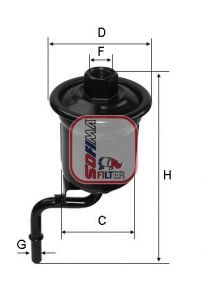 Kraftstofffilter SOFIMA S 1927 B