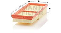 Luftfilter MANN-FILTER C 2861-2