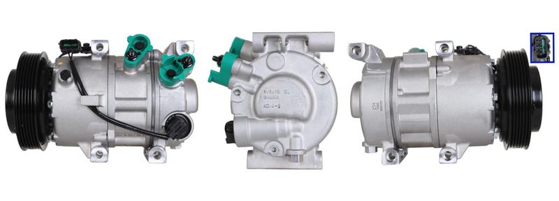 Kompressor, Klimaanlage ELSTOCK 51-1268
