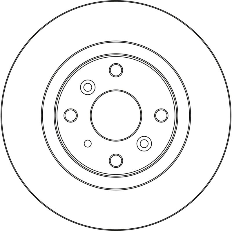 Bremsscheibe TRW DF6796