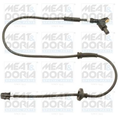 Sensor, Raddrehzahl MEAT & DORIA 90069