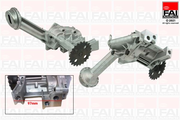 Ölpumpe FAI AutoParts op273